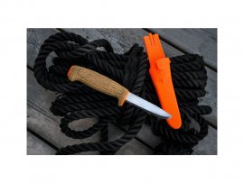 Morakniv Floating Serrated Knife narancssárga kés