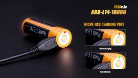 Dobíjecí USB AA elem Fenix ARB-L14-1600U