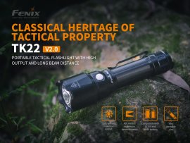 Taktikai lámpa Fenix TK22 V2.0