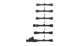 Gyorscsatlakozós bilincs PARD NV007V és NV007A (36mm - 47mm)