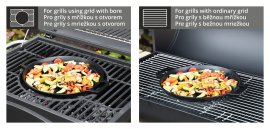 Grill serpenyő kerek LITINA (ROYAL CLASSIC és ROYAL GRANDE grillekhez)