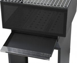 Tűzrakó CUBE rácsocskával 74cm