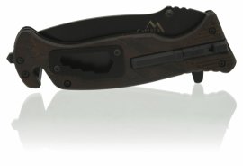 Összecsukható kés BLACK BLADE biztonsági zárral 21,7 cm