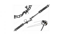 Íj Poe Lang Predator III 35-65lb fekete