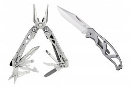 Gerber Suspension-NXT fogó készlet + Mini Paraframe kés, ajándékdoboz