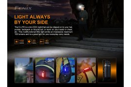 Tölthető Fenix E-LITE zseblámpa