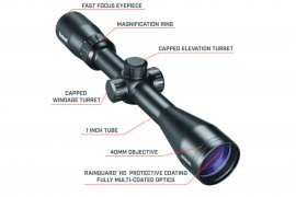 Bushnell Legend 3-9x40mm SFP Multi-X Illuminated MOA céltávcső