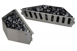Box közvetett grillezéshez Cattara 2 db