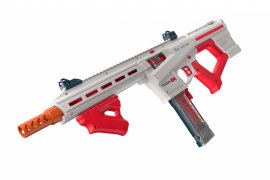 Blaster puska Game Face Trion habszivacs lőszerhez piros