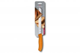 Victorinox kenyérvágó kés 21 cm narancssárga