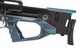 Légpuska AirMaks Krait WX 700cc 6,35mm Blue Lamino