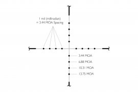 Távcső Hawke Vantage 3-9x50 Mil-Dot