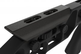 Légpuska EPIC TWO 4,5mm, CZ 300mm, Arca-Swiss, összecsukható tusa