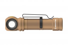 Fejlámpa Armytek Wizard C2 Pro MAX Sand Hideg fény