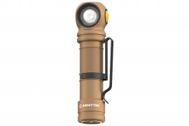 Fejlámpa Armytek Wizard C2 Pro MAX Sand Hideg fény