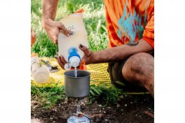 Összecsukható palack CNOC Vecto 3l Water Container 42 mm narancssárga