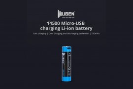 Elem Wuben 14500B Li-Ion 750mAh