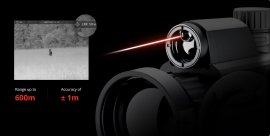 Termovíziós LRF céltávcső Hikmicro PANTHER PH35L 2.0