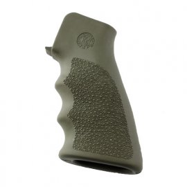 Grip Hogue AR-15/M16 OverMolded Rubber OD Green