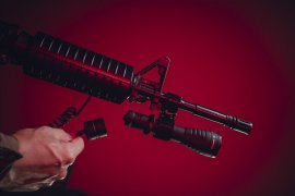 Fegyverre szerelhető szerelék zseblámpákhoz Armytek AWM-01