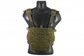 Könnyű taktikai mellény Mil-Tec Chest Rig Zöld