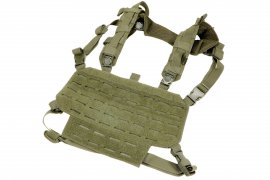 Könnyű taktikai mellény Mil-Tec Chest Rig Zöld