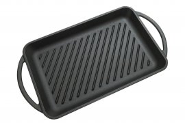 Grill serpenyő fülekkel LITINA 33x21,5cm