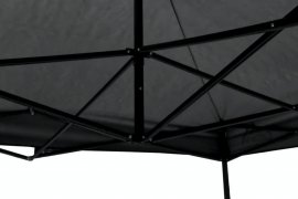 Párty sátor ollós 3x3m szürke WATERPROOF
