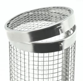 Grillező henger rozsdamentes 9x30cm