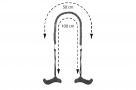 Kézi láncfűrész 100cm