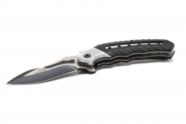 Zsebkés COBRA 20cm biztonsági zárral, ezüst színű