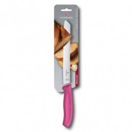 Victorinox kenyérvágó kés 21cm rózsaszín