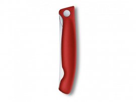 Zöldséghez való zsebkés Victorinox, hullámos él, piros