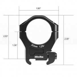 Szerelék Arken Halo 22mm/30mm közepes