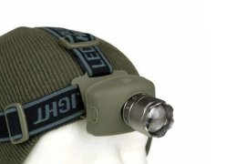Fejlámpa Mil-Tec Led Cree zöld
