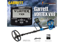Fémkereső Garrett Vortex VX9