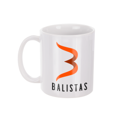 Bögre Balistas 325 ml Logo+Text
