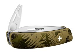 Svájci zsebkés Swiza TT03 Camo Silva olive