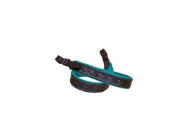 Bőr fegyverszíj filccel bélelt 4cm