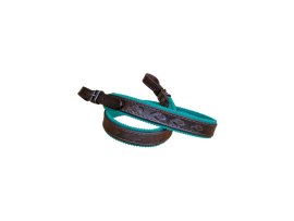 Bőr fegyverszíj filccel bélelt 4cm