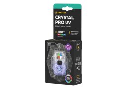 Multifunkciós lámpa Armytek Crystal Pro UV - szürke