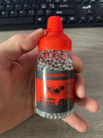 Értékelések: Acél sörétek Umarex 4,5mm 1500db - 1