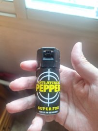 Értékelések: Önvédelmi paprika spray Anti-Attack OC FOG 40ml - 1