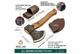 Fejsze BeaverCraft Bushcraft Splitting Axe AX3 2