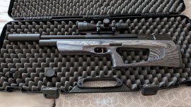 Értékelések: Légpuska Taipan Veteran II 550mm 6,35mm Laminate Grey - 1