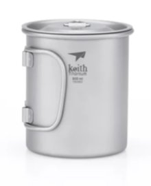 Keith titán bögre fedéllel 300ml 2
