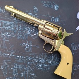 Értékelések: Légpisztoly revolver Umarex Colt SAA .45 Diabolo nikkel 4,5 mm - 2