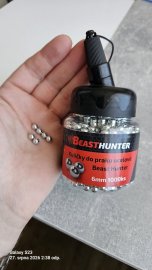 Értékelések: Acél golyók parittyához Beast Hunter 6mm 1000db - 1