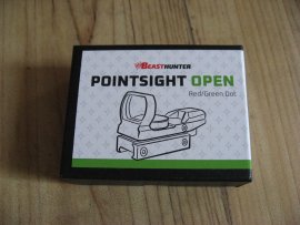 Értékelések: Kolimátor Beast Hunter Open PointSight Red/Green - 1