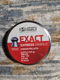 Értékelések: Diabolo JSB Exact Express 4,52mm 500db - 1